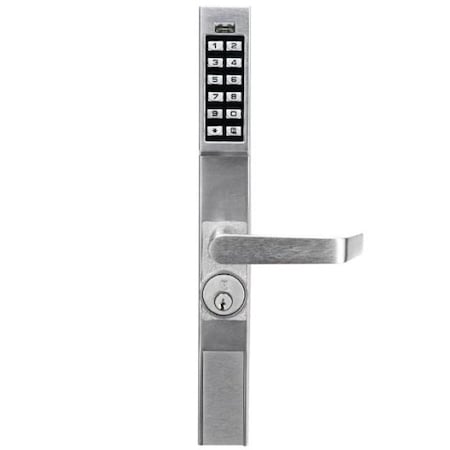 Alarm Lock AlarmLock: Trilogy DL1200 Narrow Style Keypad Lever Lock / Satin Chrome 26D ALL-DL1200-26D